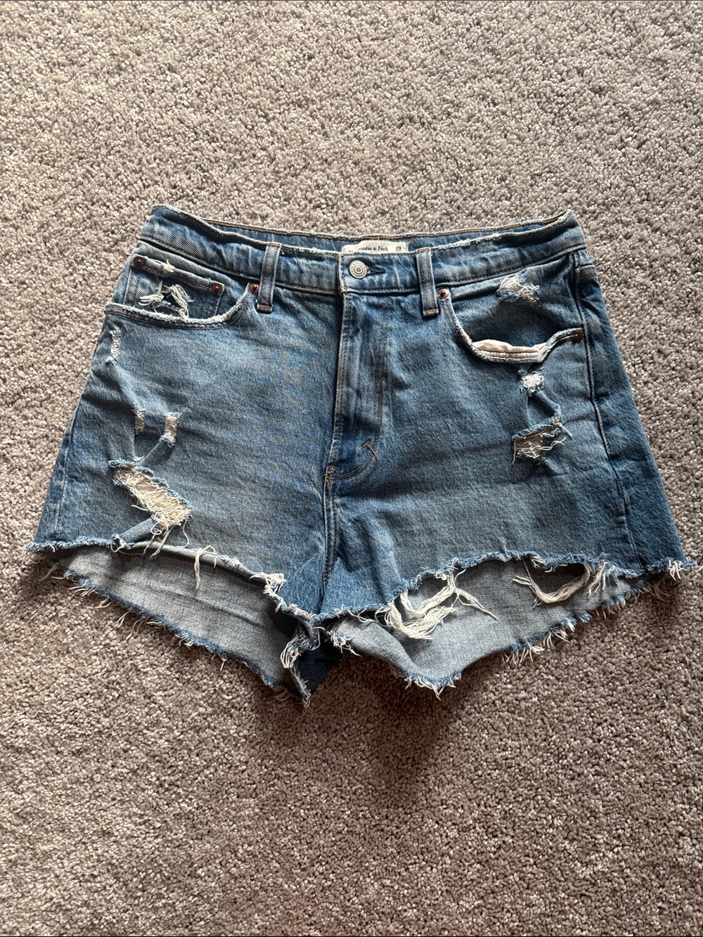 Abercrombie and Fitch The Mom Short High-Rise Size 29 or 8